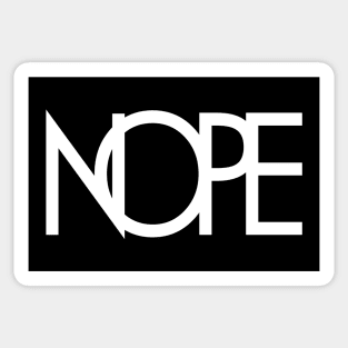 NOPE2 Sticker